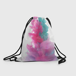 Рюкзак-мешок Яркий красочный дым, цвет: 3D-принт