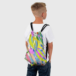 Рюкзак-мешок Краски лета абстракция, цвет: 3D-принт — фото 2