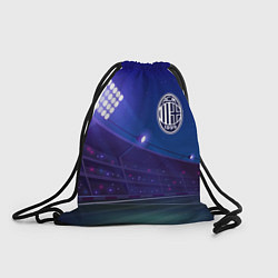 Рюкзак-мешок AC Milan ночное поле, цвет: 3D-принт