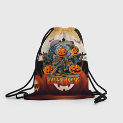 Рюкзак-мешок Хэллоуин - тыквы, цвет: 3D-принт