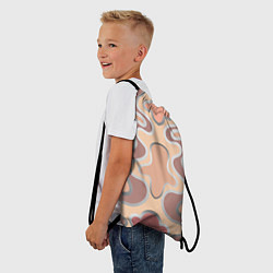 Рюкзак-мешок Цветные полосы графика, цвет: 3D-принт — фото 2