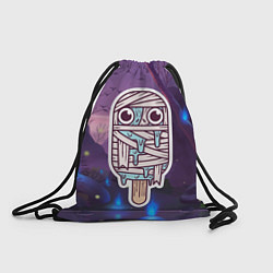 Рюкзак-мешок Мумия на палочке, цвет: 3D-принт