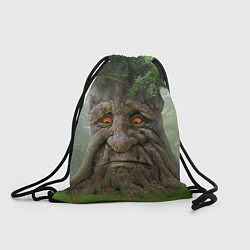 Рюкзак-мешок Мудрое таинственное дерево, цвет: 3D-принт