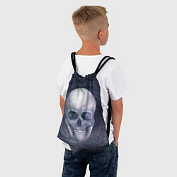 Рюкзак-мешок Большой череп, цвет: 3D-принт — фото 2