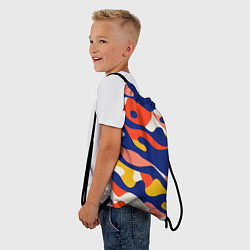 Рюкзак-мешок Камуфляж нестандартной расцветки, цвет: 3D-принт — фото 2