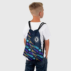 Рюкзак-мешок Chelsea градиентные мячи, цвет: 3D-принт — фото 2