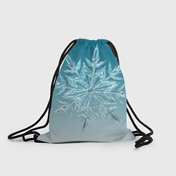 Рюкзак-мешок Резная снежинка, цвет: 3D-принт