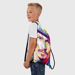 Рюкзак-мешок Джонни Депп портрет, цвет: 3D-принт — фото 2