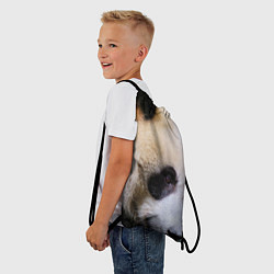 Рюкзак-мешок Загадочная панда, цвет: 3D-принт — фото 2