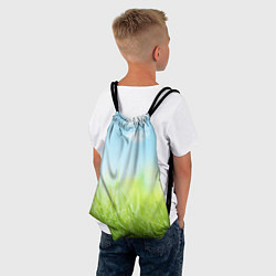 Рюкзак-мешок Зелень и небо, цвет: 3D-принт — фото 2
