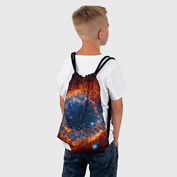 Рюкзак-мешок Космическое галактическое око, цвет: 3D-принт — фото 2