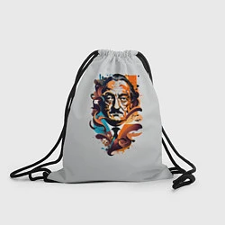 Рюкзак-мешок Сальвадор Дали - поп арт, цвет: 3D-принт