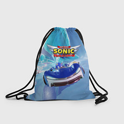 Рюкзак-мешок Team Sonic racing - hedgehog - speed, цвет: 3D-принт
