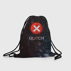 Рюкзак-мешок GLITCH - Визуальная ошибка, цвет: 3D-принт