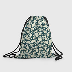Рюкзак-мешок Череп с боковой трещиной, цвет: 3D-принт