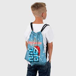 Рюкзак-мешок Цифры в колпаке, цвет: 3D-принт — фото 2