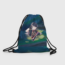 Рюкзак-мешок Скарамучча в примогеме, цвет: 3D-принт