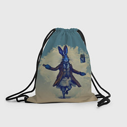 Рюкзак-мешок Кролик колдует над подарками, цвет: 3D-принт