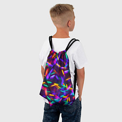Рюкзак-мешок Цветомузыка, цвет: 3D-принт — фото 2