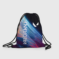 Рюкзак-мешок Valorant - разлом, цвет: 3D-принт