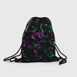 Рюкзак-мешок Токсичные кляксы, цвет: 3D-принт