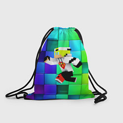 Рюкзак-мешок Minecraft - hero - video game, цвет: 3D-принт