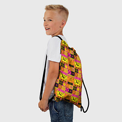 Рюкзак-мешок Colored patterned ornament, цвет: 3D-принт — фото 2