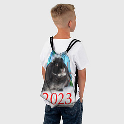 Рюкзак-мешок Кролик символ наступающего нового года, цвет: 3D-принт — фото 2