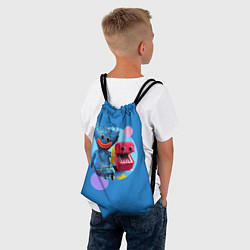Рюкзак-мешок Poppy Playtime Хагги Вагги и Бокси Бу, цвет: 3D-принт — фото 2