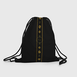 Рюкзак-мешок Золотой мир Маленького Принца узор, цвет: 3D-принт
