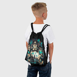 Рюкзак-мешок Семейка Аддамс, цвет: 3D-принт — фото 2
