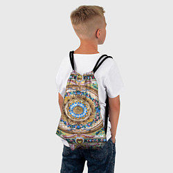 Рюкзак-мешок Советский винтажный ковёр, цвет: 3D-принт — фото 2