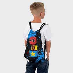 Рюкзак-мешок Бокси Бу: персонаж Поппи Плейтайм, цвет: 3D-принт — фото 2