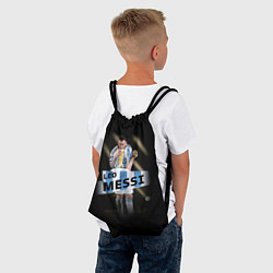 Рюкзак-мешок Лео Месси чемпион Мира, цвет: 3D-принт — фото 2