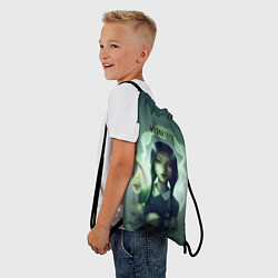 Рюкзак-мешок Уэнсдэй poster art, цвет: 3D-принт — фото 2