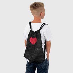 Рюкзак-мешок Black Valentin, цвет: 3D-принт — фото 2