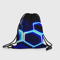 Мешок для обуви Neon abstraction plates storm