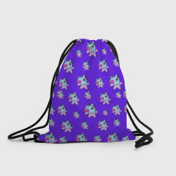 Рюкзак-мешок BT21 Mang pattern BTS, цвет: 3D-принт