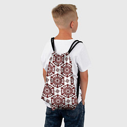Рюкзак-мешок Ромб и орнамент, цвет: 3D-принт — фото 2