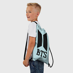 Рюкзак-мешок БТС логотип группы, цвет: 3D-принт — фото 2