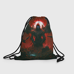 Рюкзак-мешок Крылатый демон, цвет: 3D-принт