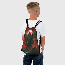 Рюкзак-мешок Крылатый демон, цвет: 3D-принт — фото 2