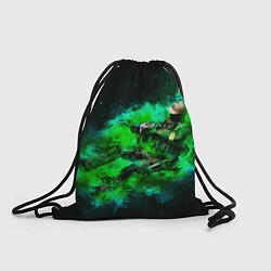 Рюкзак-мешок Контр-террорист в тумане, цвет: 3D-принт