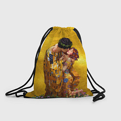 Рюкзак-мешок Густав Климт Поцелуй, цвет: 3D-принт