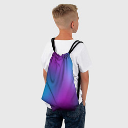 Рюкзак-мешок НЕОНОВЫЙ ГРАДИЕНТ, цвет: 3D-принт — фото 2