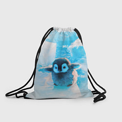 Рюкзак-мешок Милый пингвин - мамочка, цвет: 3D-принт