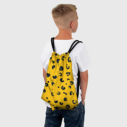 Рюкзак-мешок Леопардик, цвет: 3D-принт — фото 2