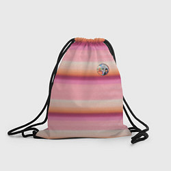 Рюкзак-мешок Энид Синклер с Уэнсдей Аддамс - текстура свитера, цвет: 3D-принт