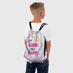 Рюкзак-мешок Женский день, цвет: 3D-принт — фото 2