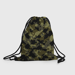 Рюкзак-мешок Тропический камуфляж, цвет: 3D-принт